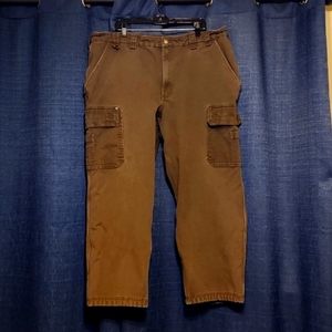 48 x 30 Duluth Men's Fire Hose Fleece-Lined Relaxed Fit Pants